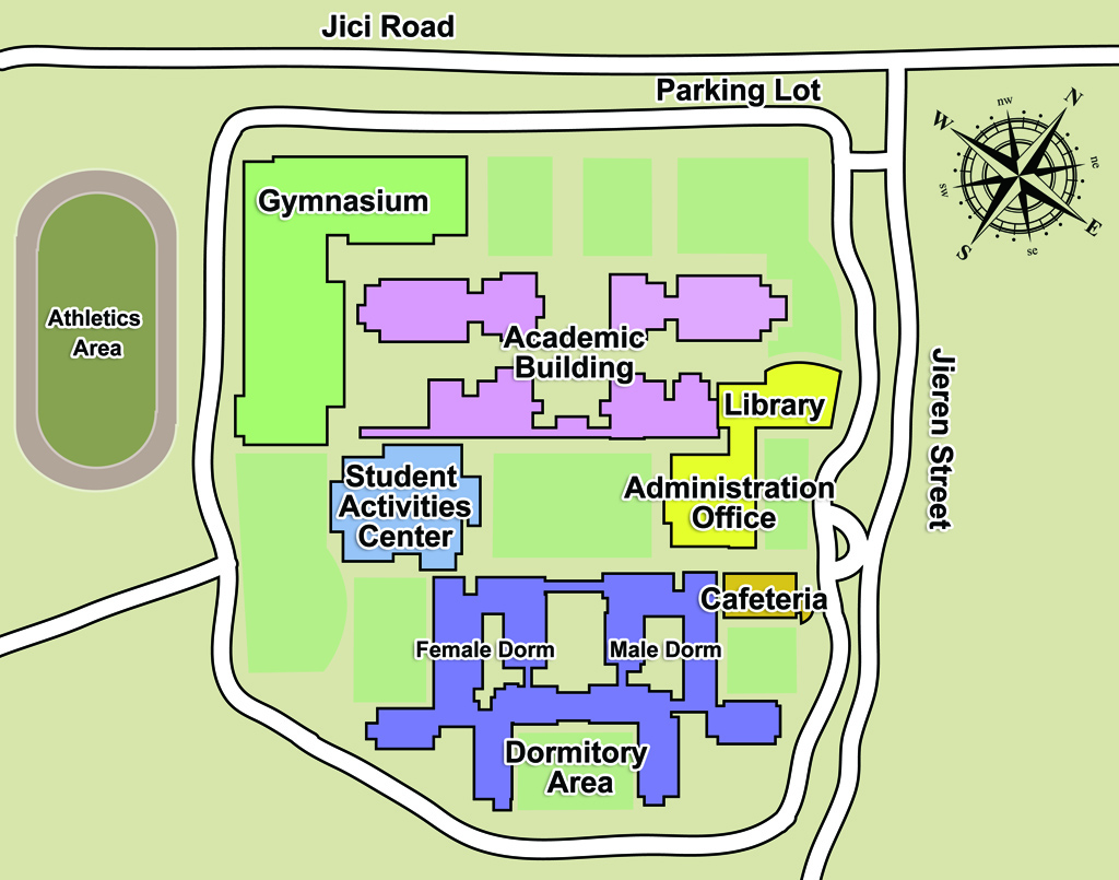Czu Map Campus Maps – Tzu Chi University